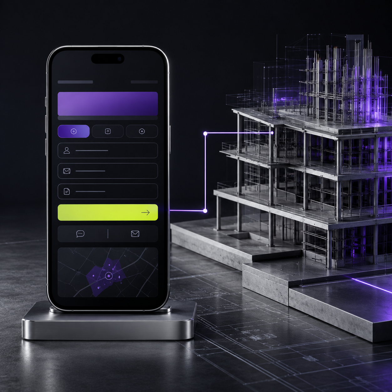 Interfaces do site - Imagem A Noryon